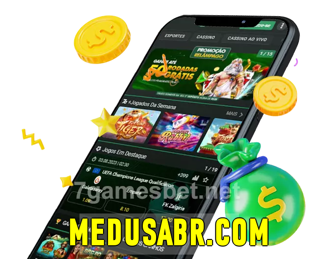 Baixe o aplicativo medusa.com  para jogar a qualquer momento